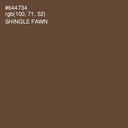 #644734 - Shingle Fawn Color Image